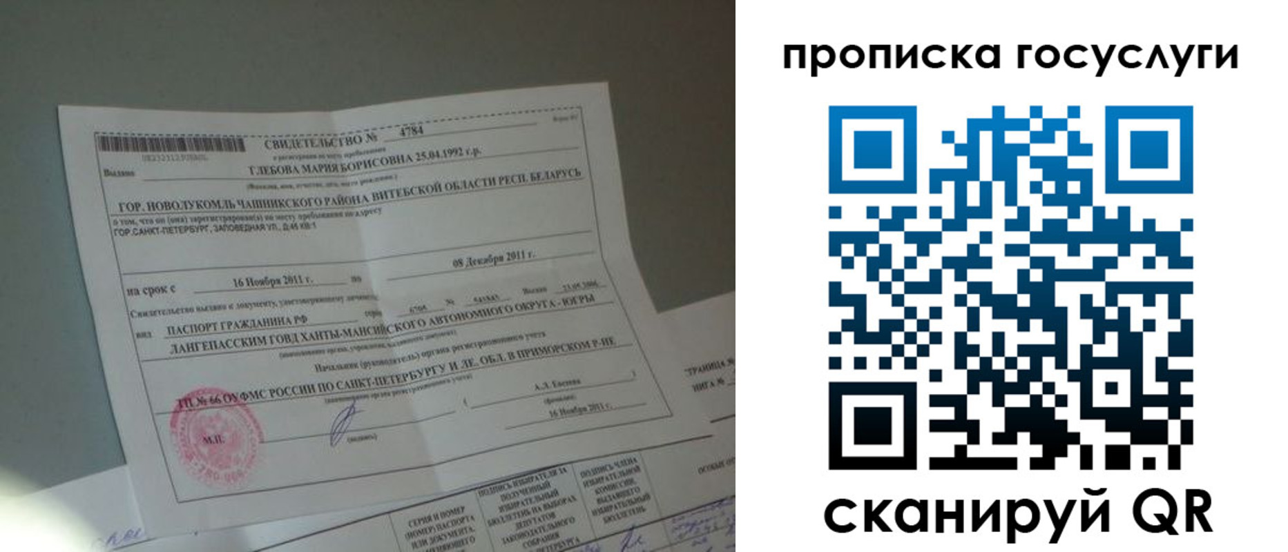 временная регистрация недорого в Апрелевке